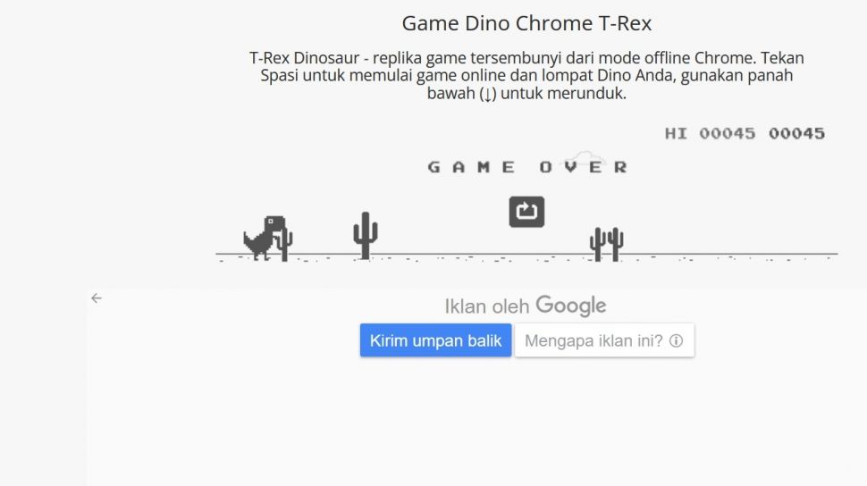 Dino Petualangan Tak Berujung